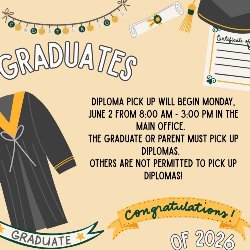 diploma pick up